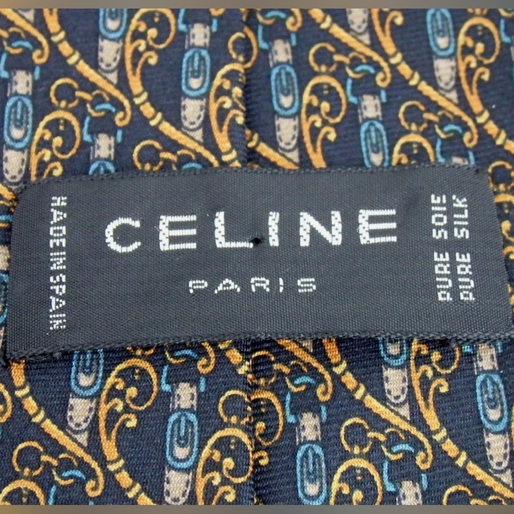 CELINE Silk Tie 😍🔥 - Picture 5 of 9